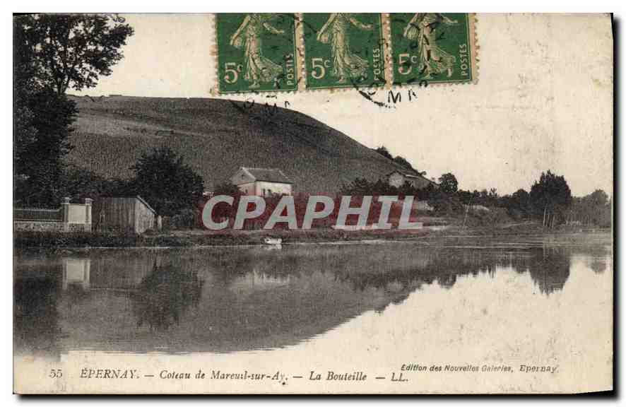 CPA Epernay Coteau de Mareuil sur Ay la Bouteille 