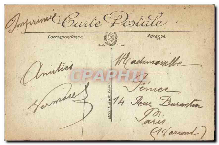 La Rochelle — Sortie du Port — LL. — Éditeur LL. n°160 — Back