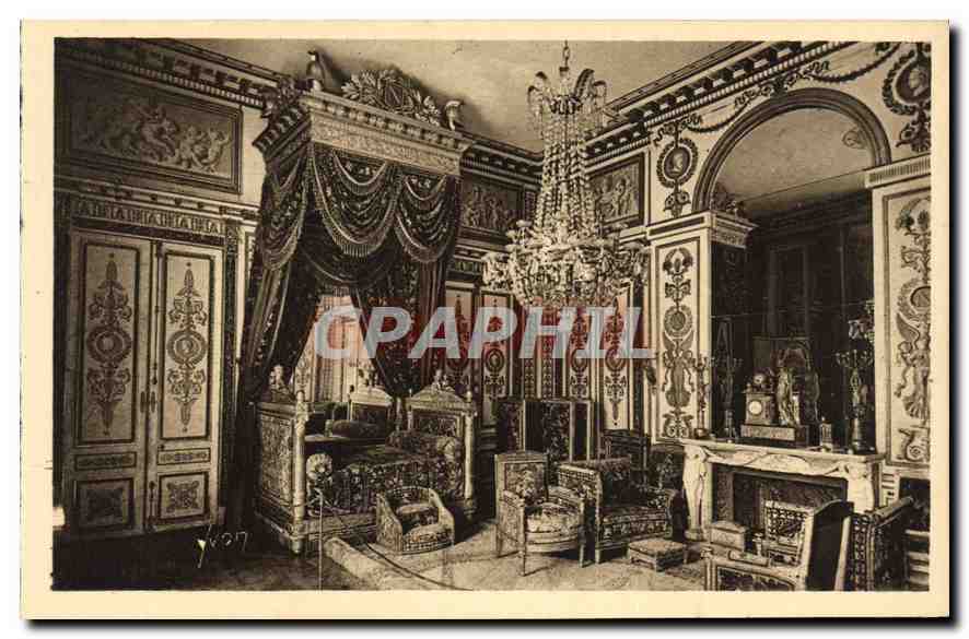 Camera da letto di Napoleone I — Fontainebleau — Edizioni d'Arte Yvon, Parigi