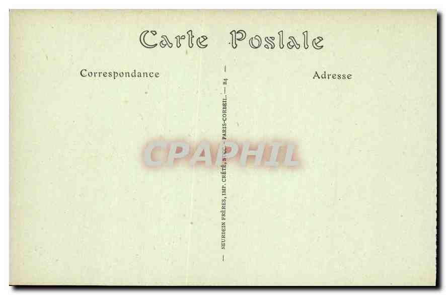 CPA Nimes la Tour Magne  — Rückseite