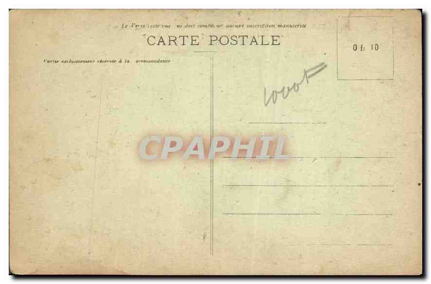CPA Chambery St Louis du Mont le Mont Nivolet la Croix erigee au Sommet  — Rückseite