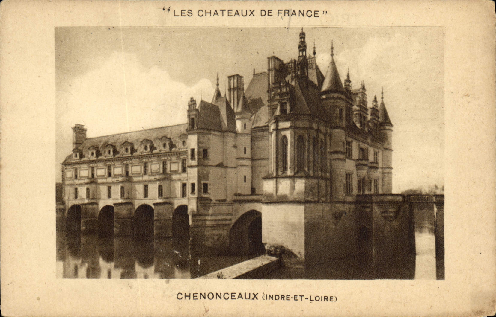CPA Les Chateaux de France Chenonceaux Indre et Loire 