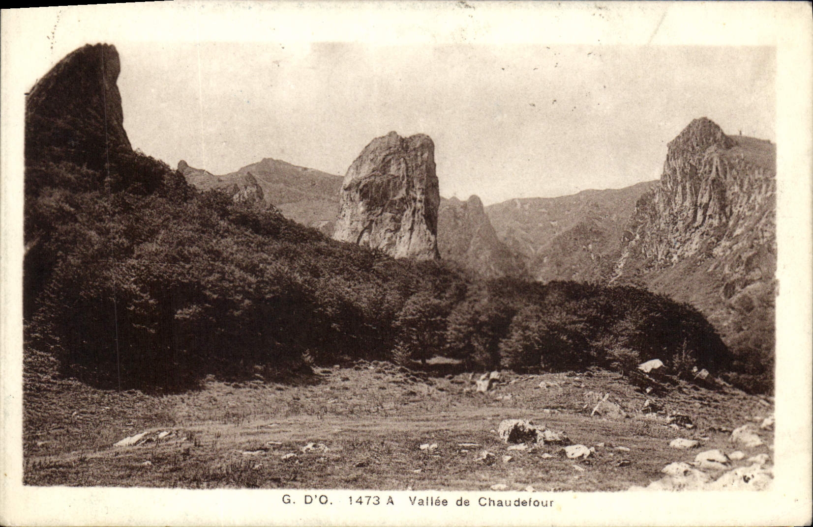 CPA Vallee de Chaudefour 