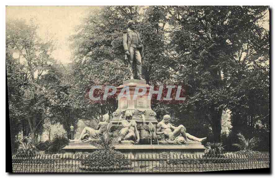 CPA Colmar I Els Admiral Bruat Denkmal 