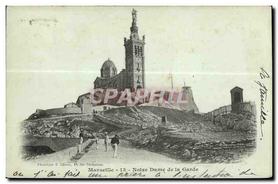 CPA Marseille Notre Dame de la Garde 