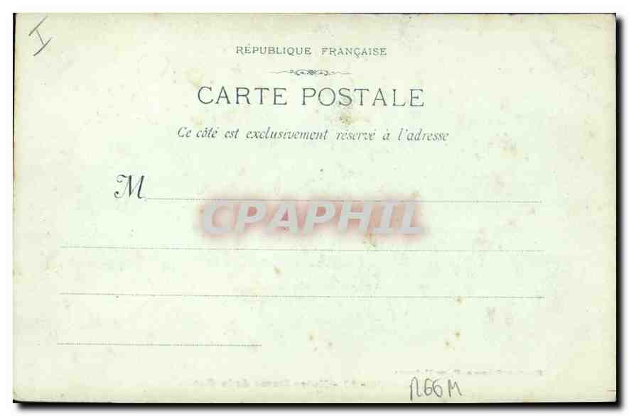 CPA Marseille Notre Dame de la Garde  — Rückseite