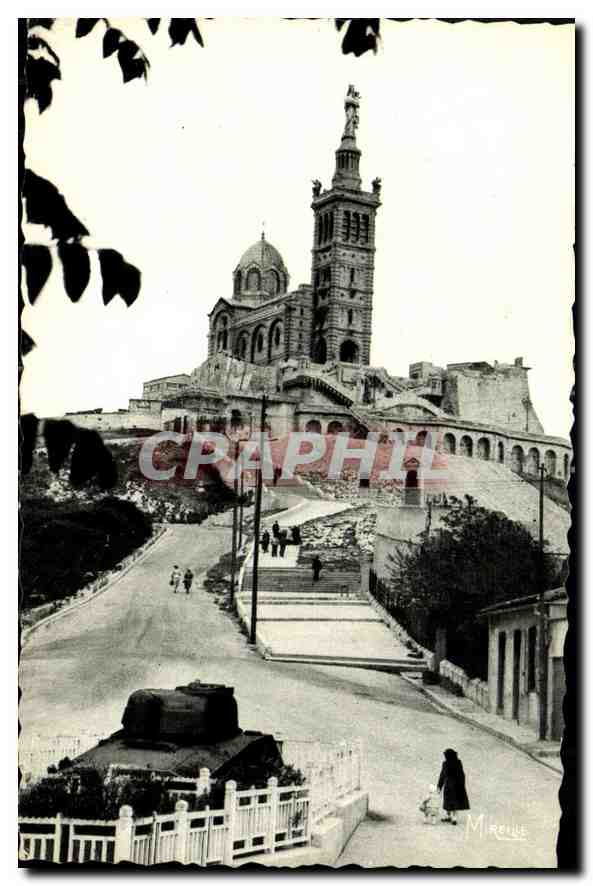 CPA Marseille B du R Notre Dame de la Garde 