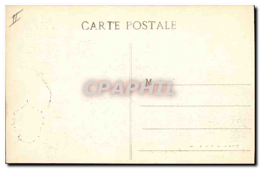 CPA Marseille N D de la Garde Procession des Penitents 1815  — Rückseite