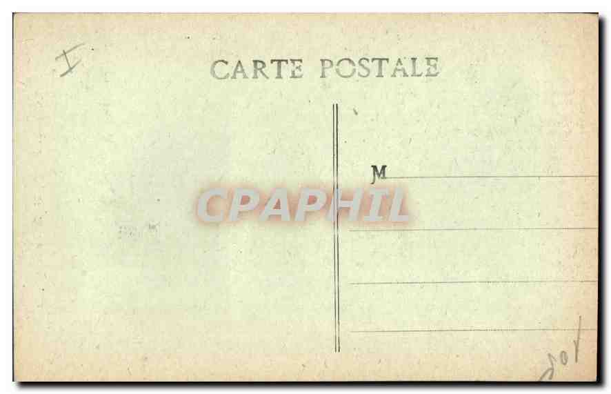 CPA Marseille N D de la Garde  — Rückseite
