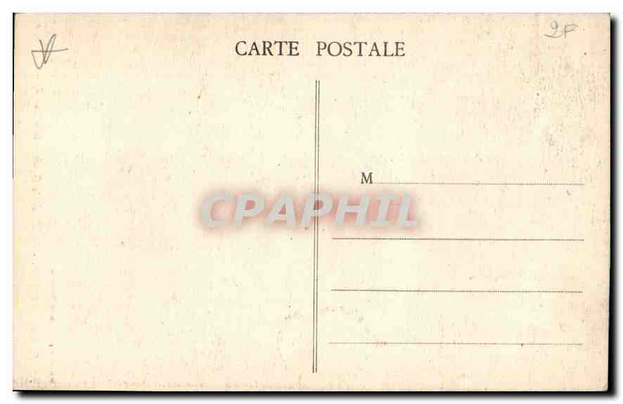 CPA Marseille N D de la Garde Interieur de la Basilique  — Rückseite