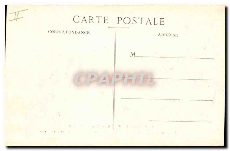 CPA Marseille Notre Dame de la Garde le 9 Septembre 1860 l'Empereur et l'Imperatrice Visitent le San — Rückseite