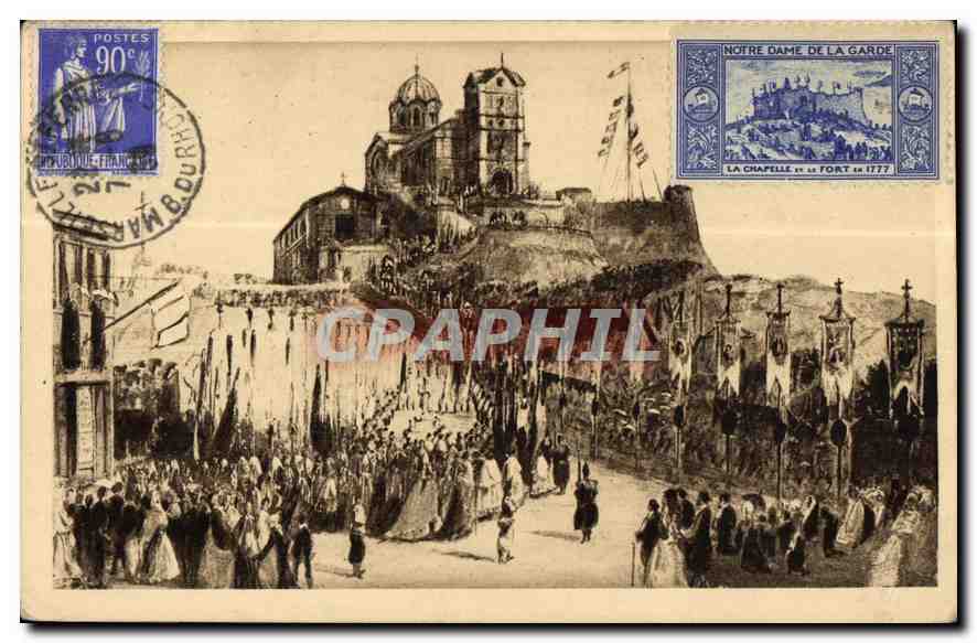 Notre Dame de la Garde — Inauguration de la chapelle en 1777 — Édition spéciale de la Basilique