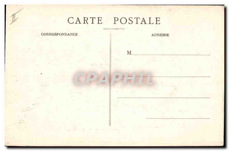 CPA Marseille N D de la Garde fort eleve par Francois Ier  — Rückseite