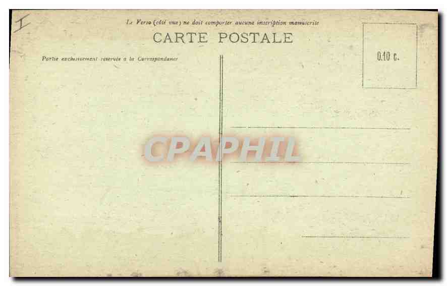 CPA Marseille N D de la Garde La Crypte  — Rückseite