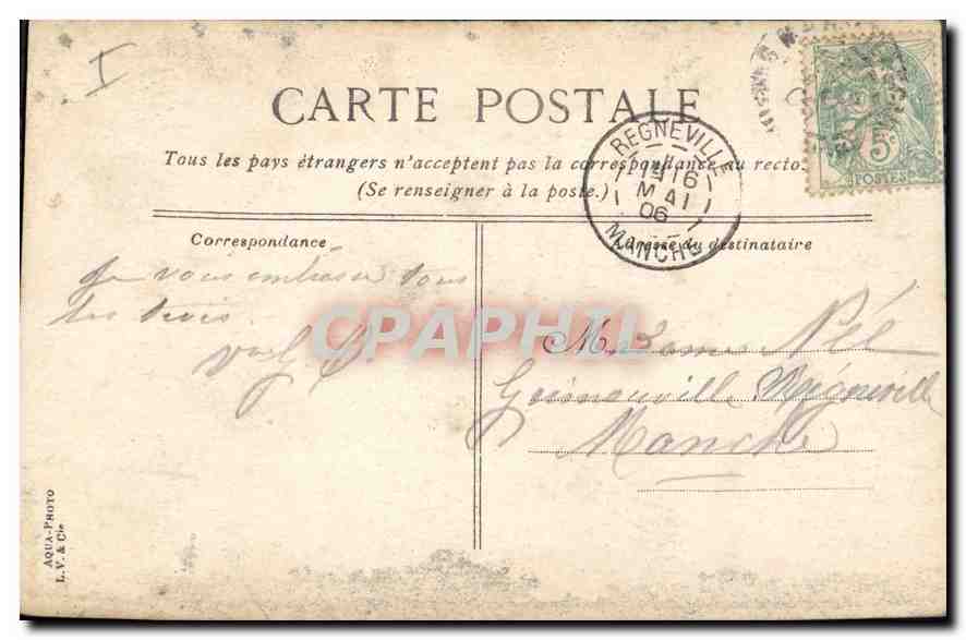 CPA Marseille N D de la Garde  — Rückseite
