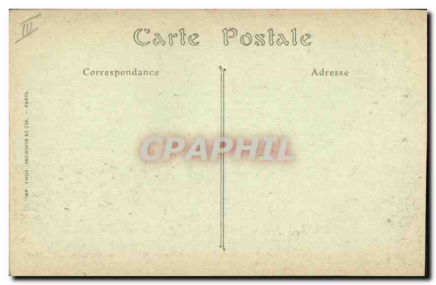CPA Marseille Sommet de l'Ascenseur de Notre Dame de la Garde la Sortie  — Rückseite