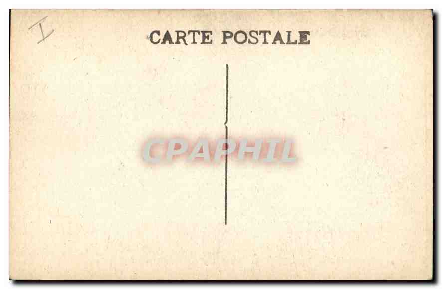 CPA Marseille Place Jhp Thierry Eglise des Reformes  — Verso