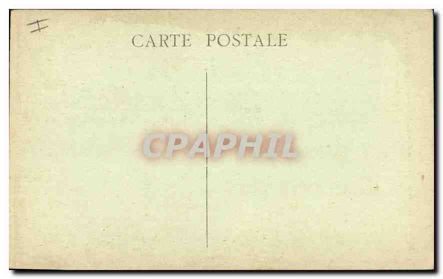 CPA Marseille Eglise des Reformes et Monument des Mobiles  — Rückseite