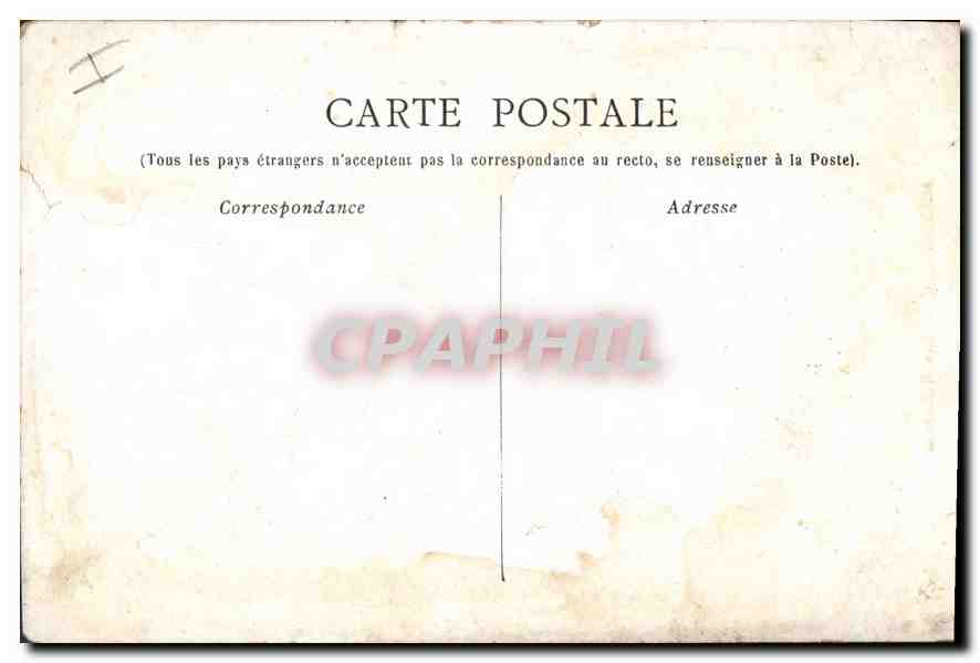 CPA Marseille Les Reformes  — Rückseite