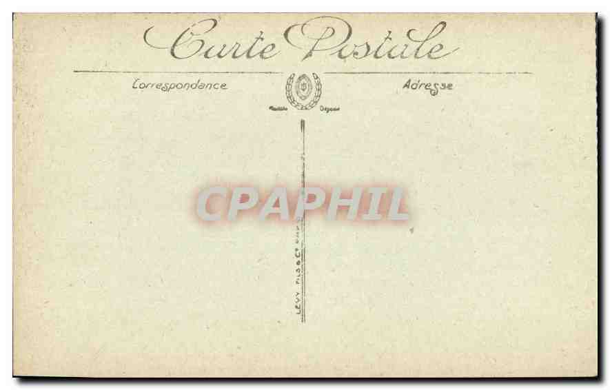 CPA Marseille La Corniche l'Anse du Prophete et le Palace Hotel  — Verso