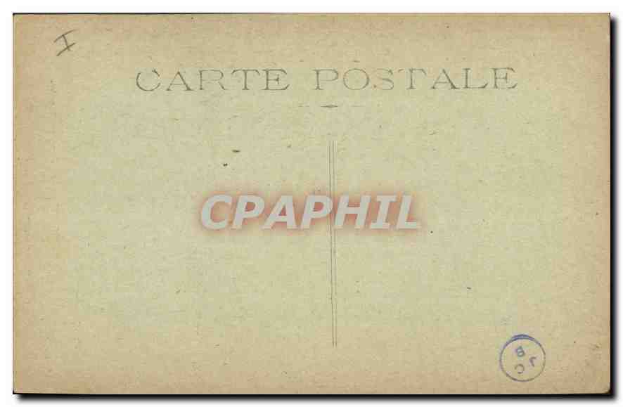 CPA Marseille St Vincent de Paul Les Reformes Construite en Pierre des Estailiades  — Rückseite