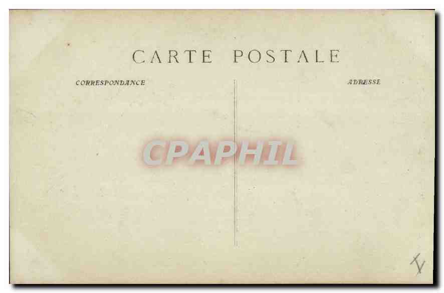 CPA Marseille L'Eglise St Vincent de Paul Les Reformes  — Rückseite