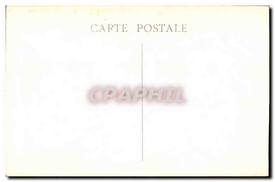 CPA Marseille La Corniche  — Verso