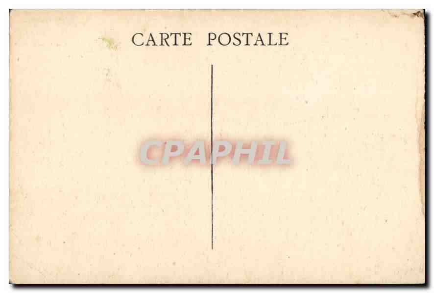 CPA Marseille La Corniche  — Verso
