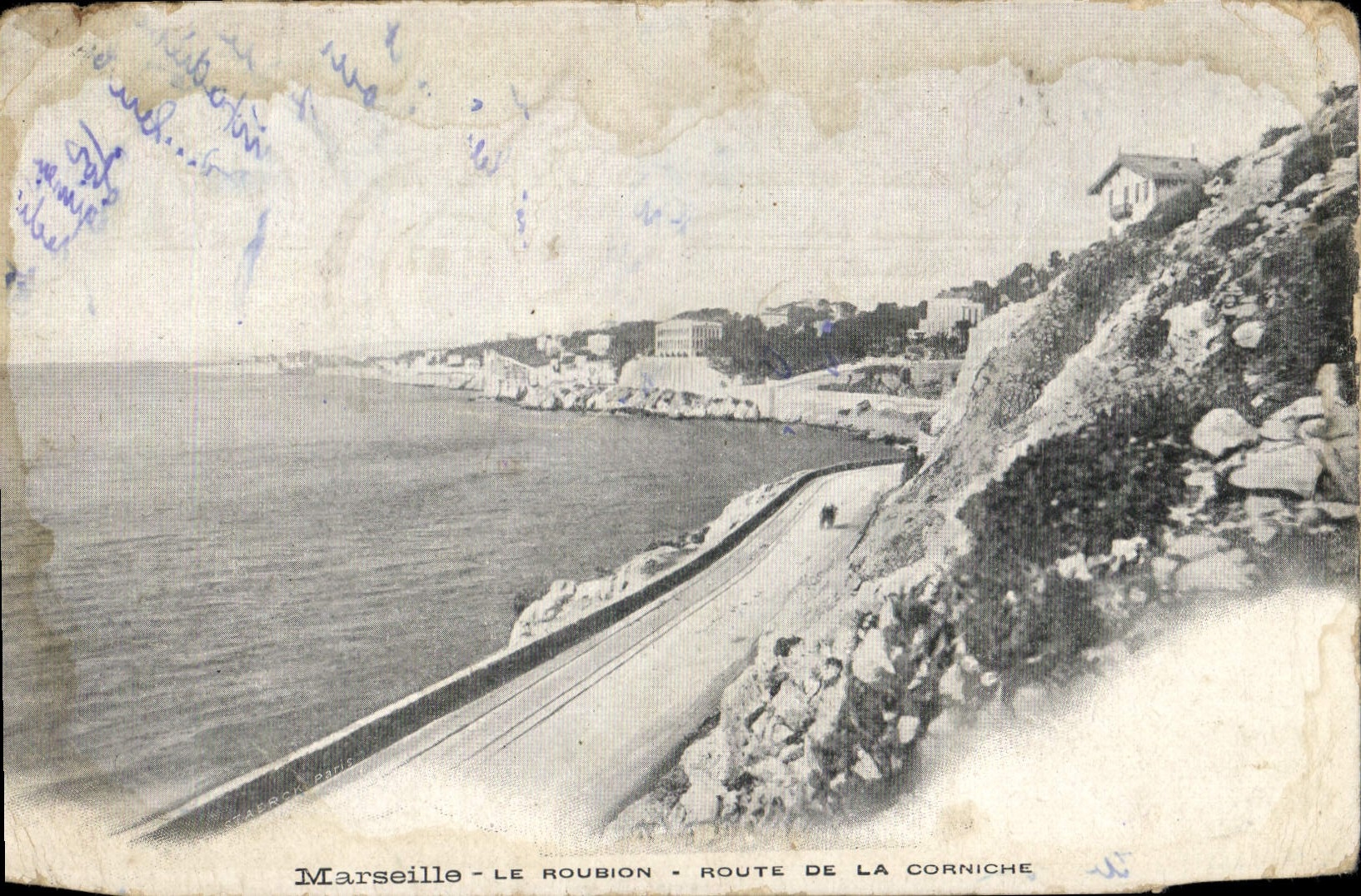 Marseille - Le Roublion - Route de la Corniche — éditeur : Ch. Dach Paris