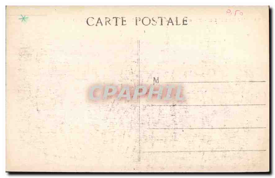 CPA Marseille Promenade de la Corniche Anse du Prophete  — Verso