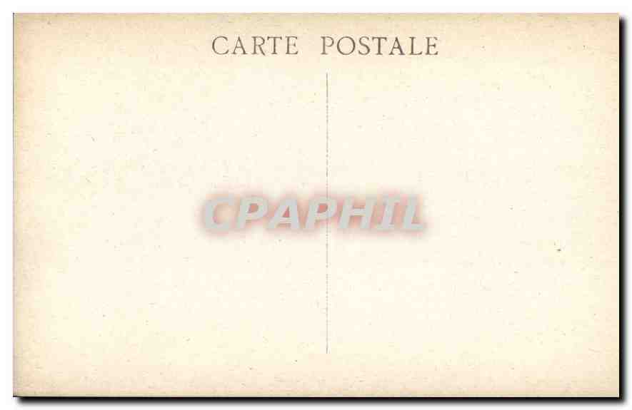 CPA Marseille La Corniche Palace Hotel  — Verso