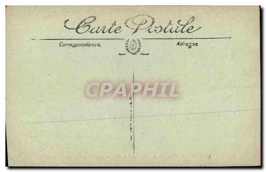 CPA Marseille La Corniche l'Anse du Prophete et le Restaurant  — Verso