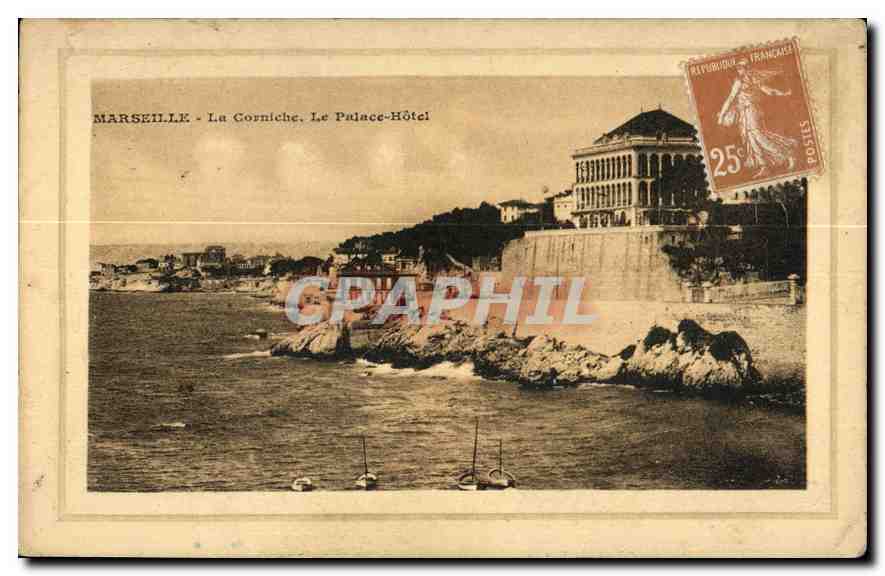 CPA Marseille La Corniche Le Palace Hotel 