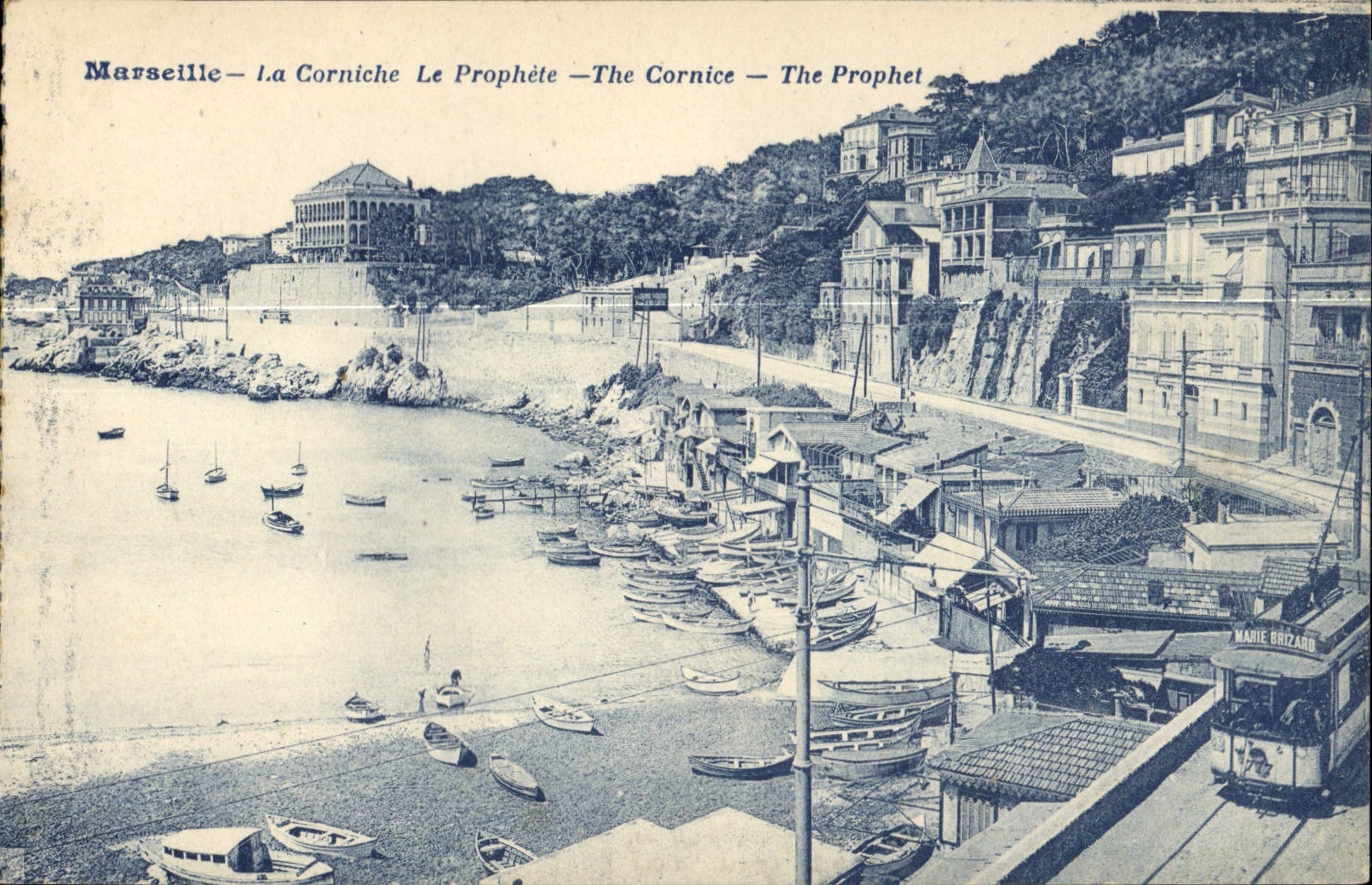 CPA Marseille La Corniche Le Prophete 