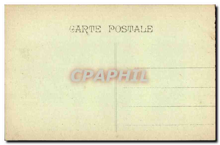 CPA Marseille La Corniche Le Prophete  — Verso