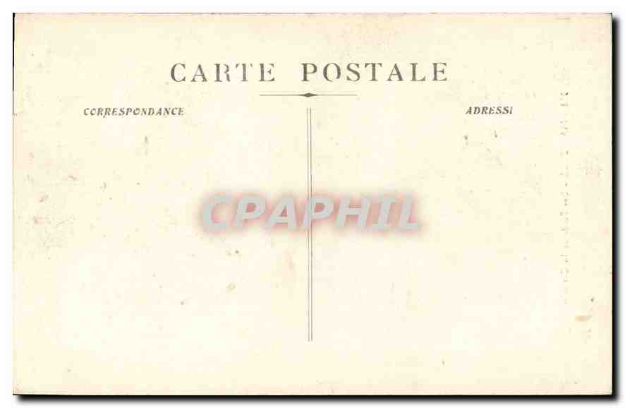 CPA Marseille Les Bords de la Corniche  — Rückseite