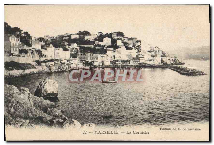 CPA Marseille La Corniche 