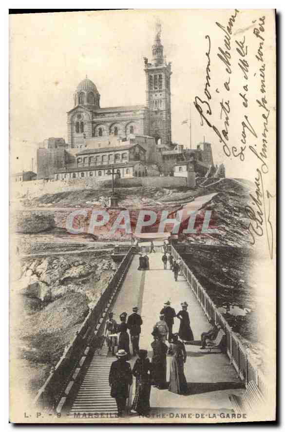 CPA Marseille Notre Dame de la Garde 