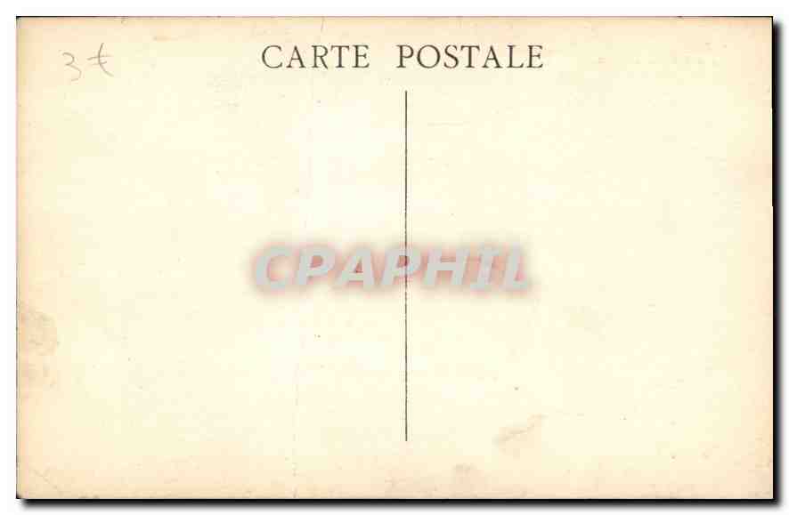CPA Marseille La Porte d'Aix  — Verso