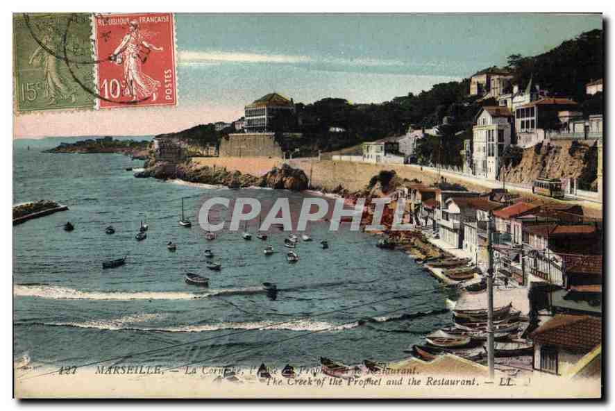 CPA Marseille La Corniche 