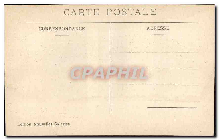 CPA Marseille Promenade de la Corniche Anse de Prophete  — Verso
