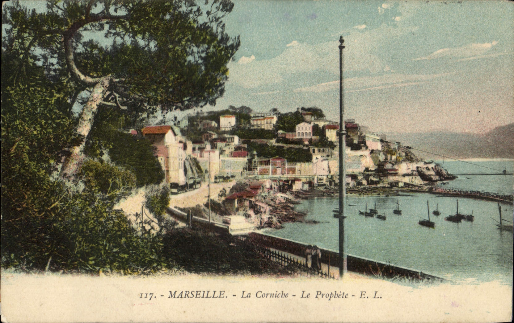 CPA Marseille La Corniche Le Prophete 
