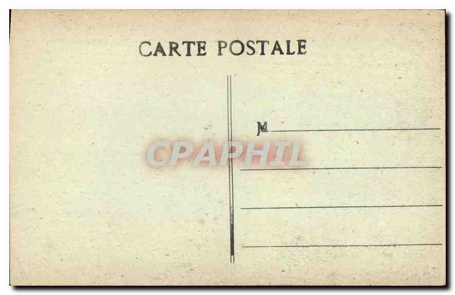 CPA Marseille Promenade de la Corniche Anse du Prophete  — Verso