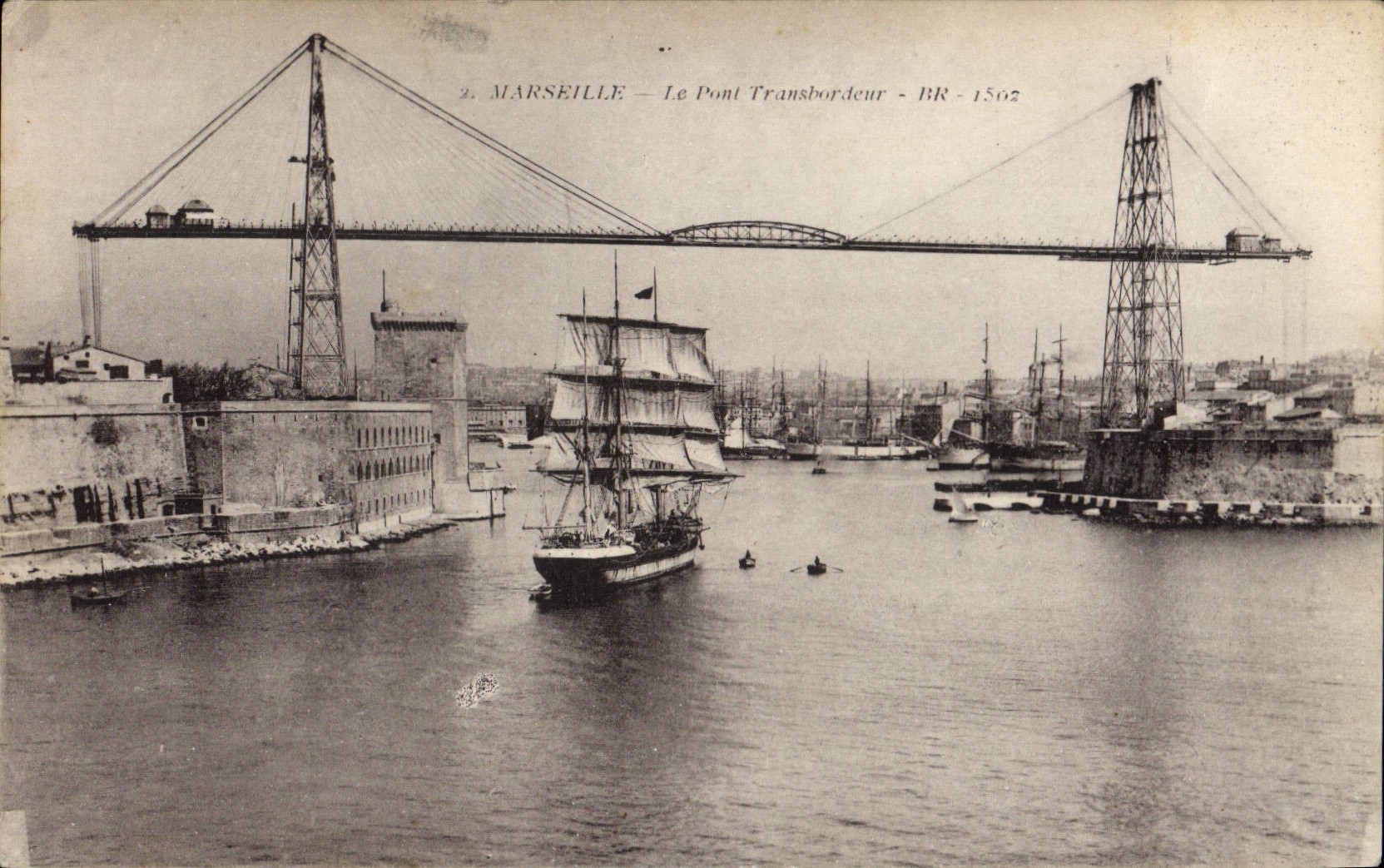 Marseille — Le Pont Transbordeur — BR - 1562