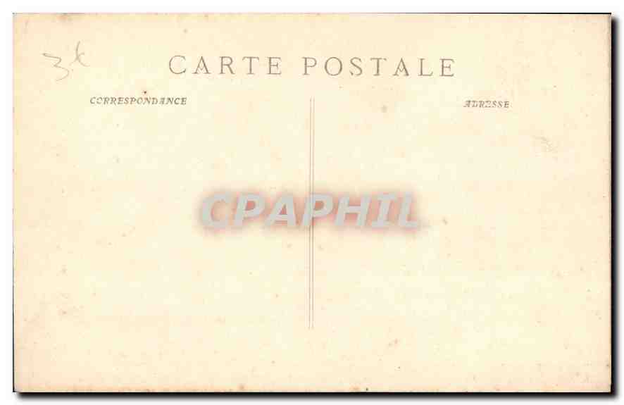 CPA Saint Victor Prolongement de la Crypte Les Remparts Romains  — Verso