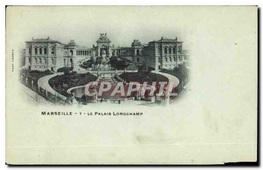 CPA Marseille Le Palais Longchamp 