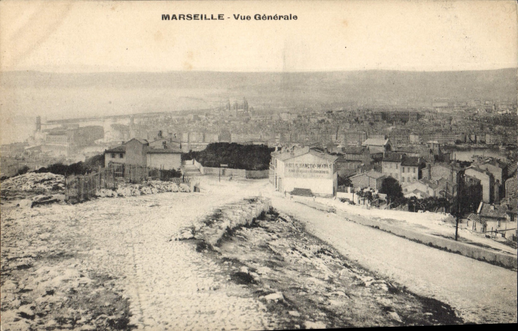 CPA Marseille Vue generale 