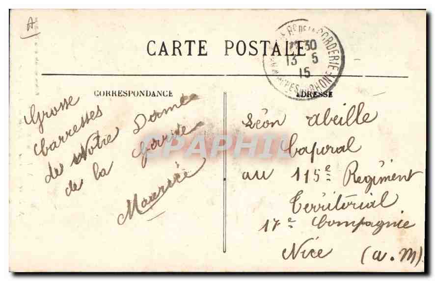 N.-D. de la Garde — Porche de la Bastique — Édition spéciale de la Bastique — Reverso
