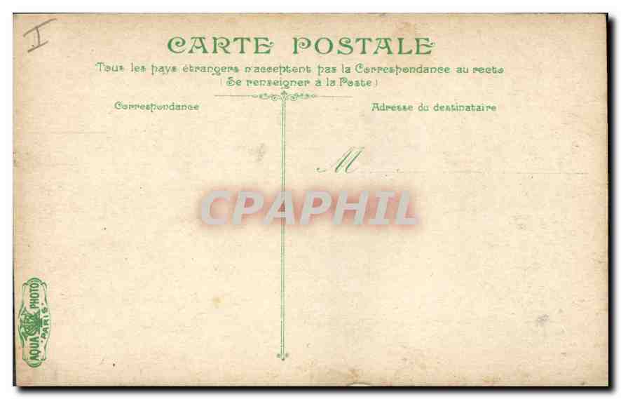 CPA Marseille L'Ascenseur de N D de la Garde  — Rückseite