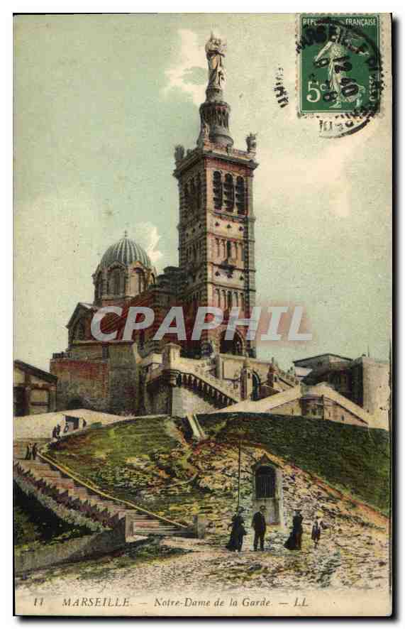CPA Marseille Notre Dame de la Garde 